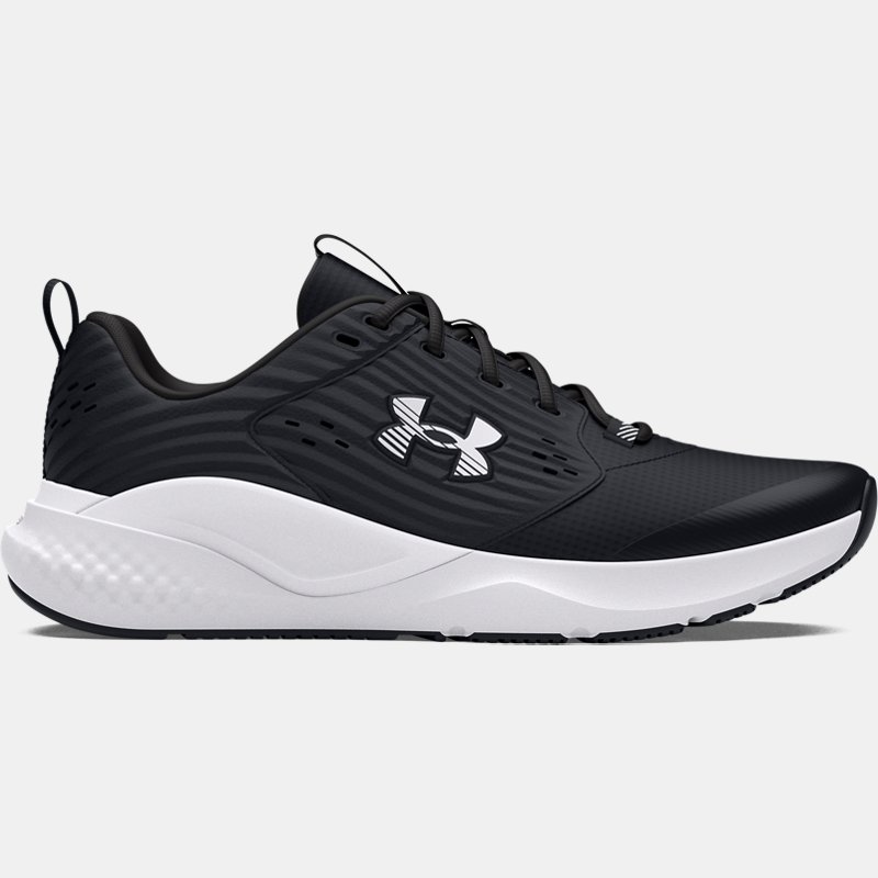 Men's  Under Armour  Commit 4 Training Shoes Black / Anthracite / White 8